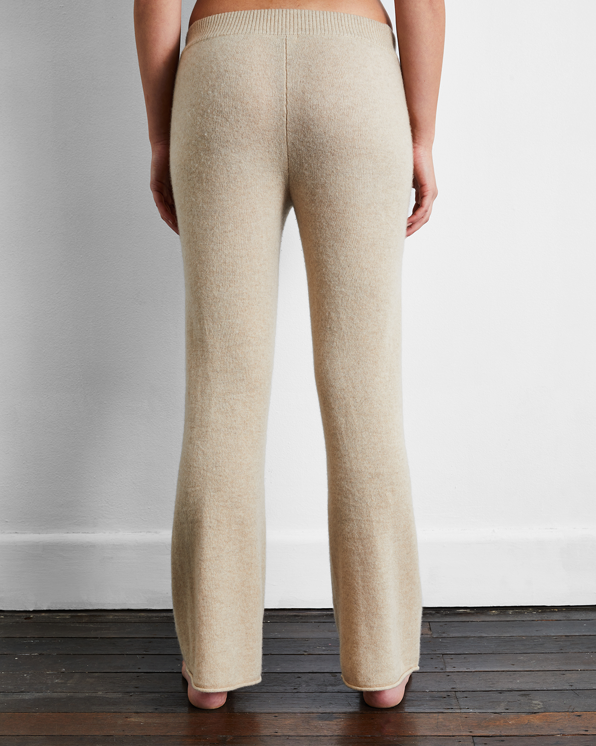Oatmeal 100% Cashmere Pants – Bed Threads