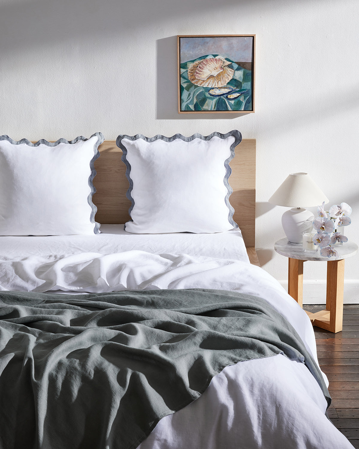 White best sale european pillowcases