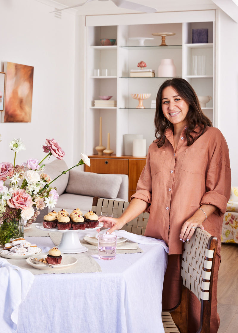 Sweet Chick's Cacao Cupcakes with Hazelnut Buttercream