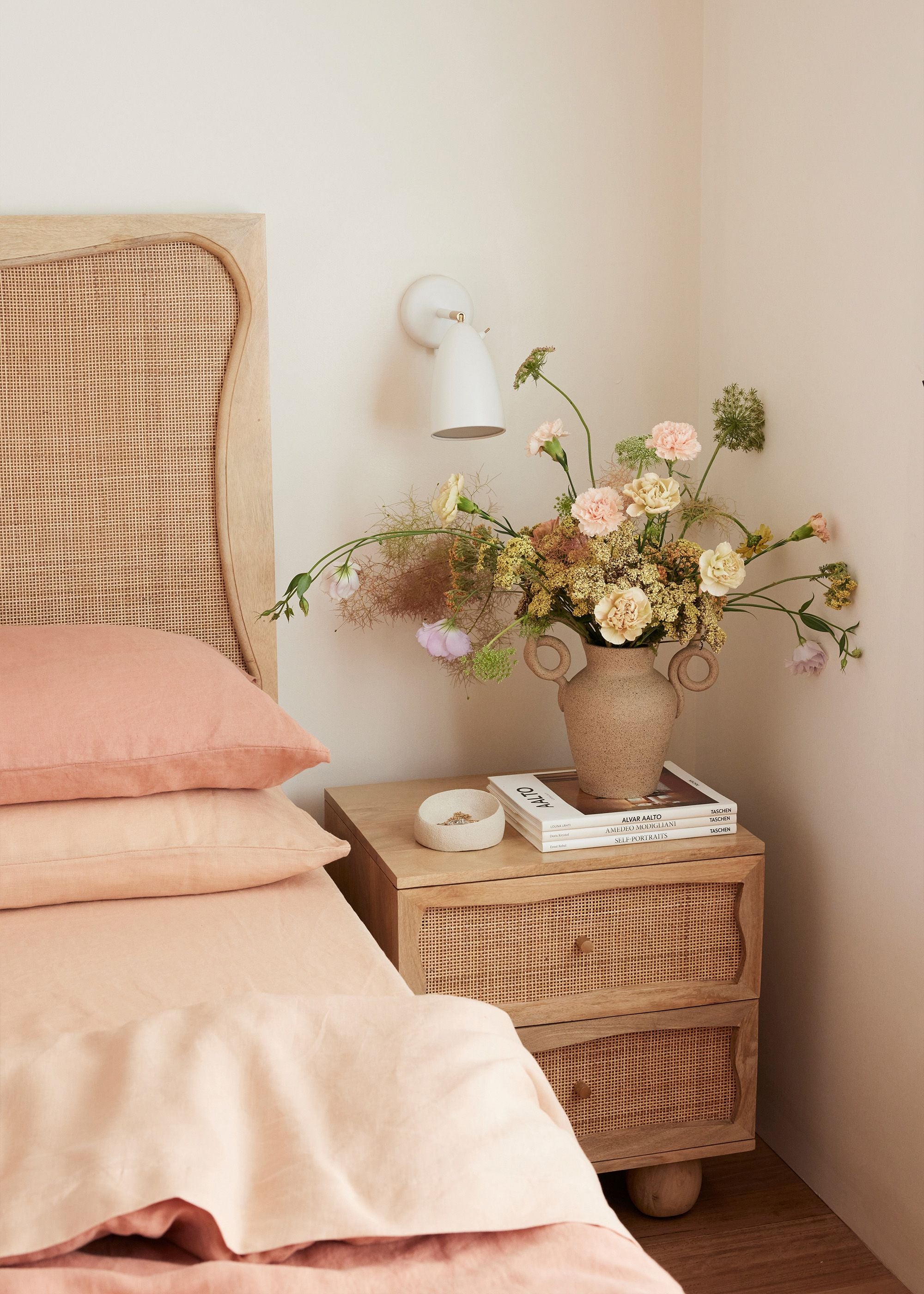 The Bed Threads Team Share Their Bedside Table Must Haves