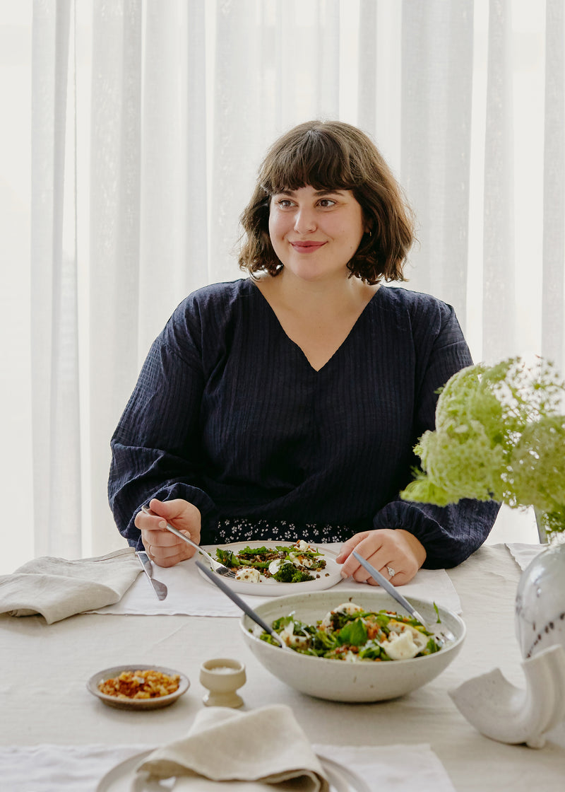 Julia Busuttil Nishimura's Grilled Broccolini, Lemon and Lentil Salad With Crunchy Breadcrumbs