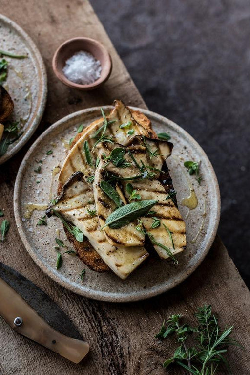 Breakfast in Bed Threads: Vegan Mushroom Toast with Fresh Herbs