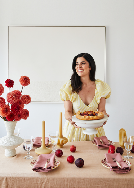 Lia Townsend's Plum Crostata With Orange and Thyme