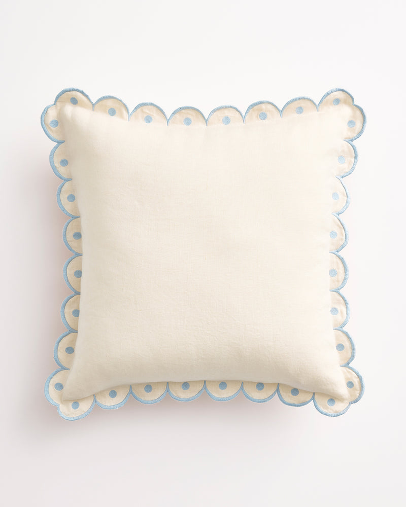 Crème & Coast 100% French Flax Linen Arch Cushion Cover