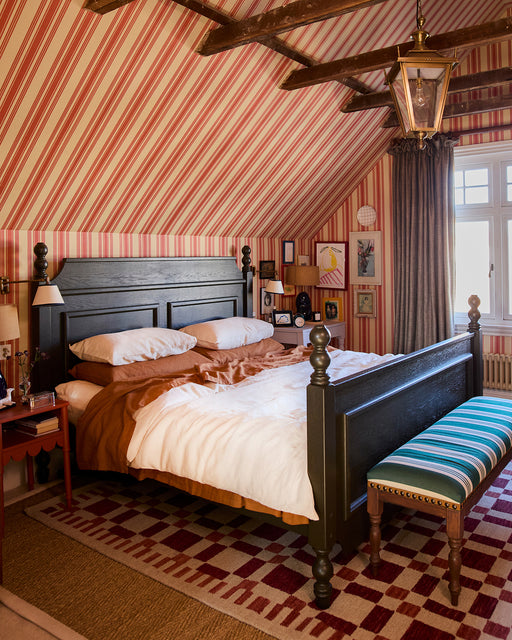 Rosewater 100% French Flax Linen Bedding Set