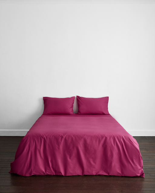 Berry Organic Cotton Duvet Cover