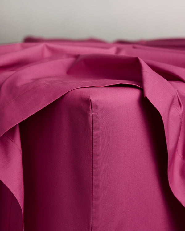 Berry 100% Organic Cotton Fitted Sheet