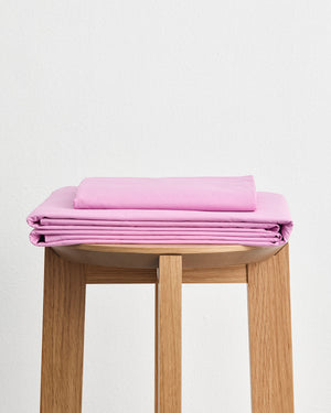 Bubblegum 100% Organic Cotton Sheet Set