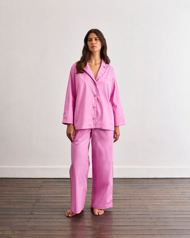 Bubblegum & Berry Piped Pants