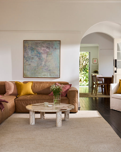 Turmeric 100% French Flax Linen Cushion Cover