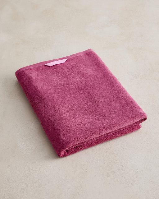 Berry 100% Cotton Terry Bath Sheet