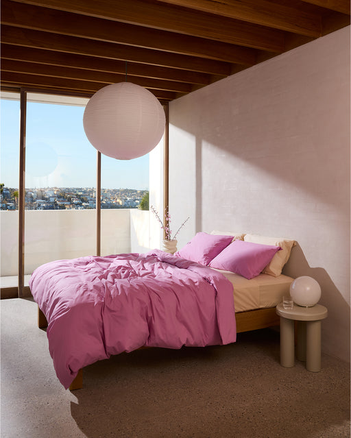 Bubblegum Organic Cotton Duvet Cover