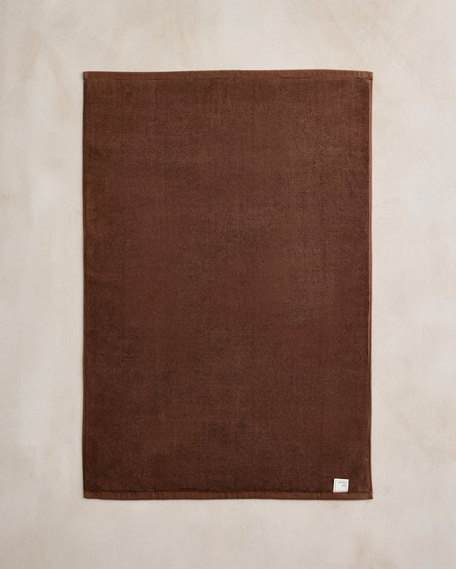 Espresso Cotton Terry Bath Mat