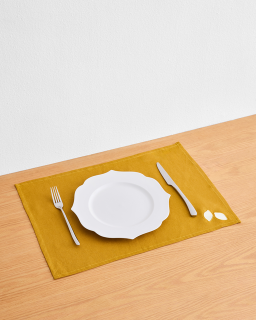 Les Fruits Citron Placemats (Set of Four)