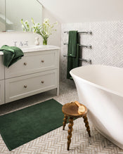 Moss 100% Cotton Terry Hand Towels (Set of Two) - view