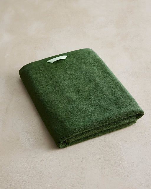 Moss Cotton Terry Bath Sheet