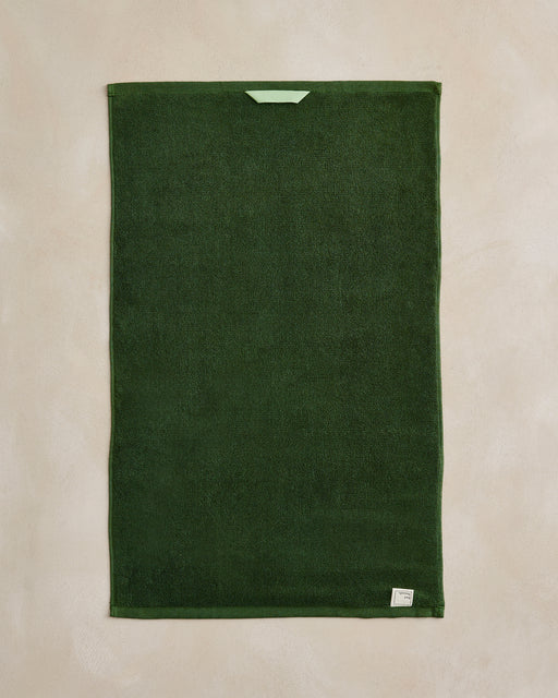 Moss Cotton Terry Hand Towel
