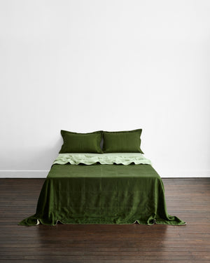 Sage & Olive Two-Tone Quilt