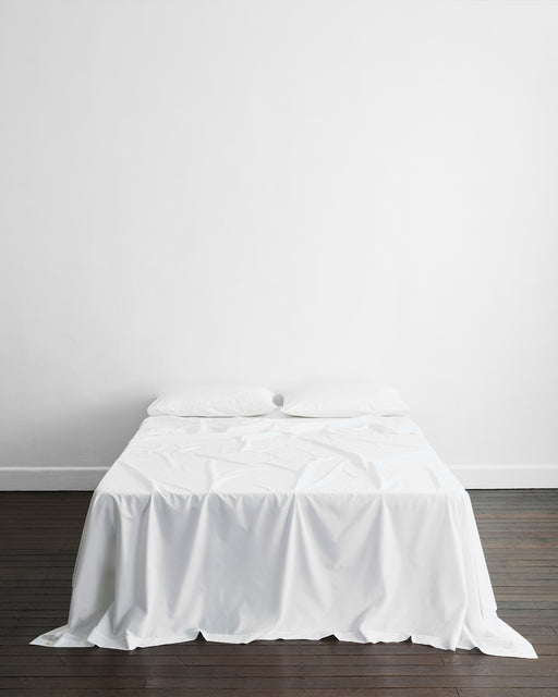 Crisp White Organic Cotton Bedding Bundle