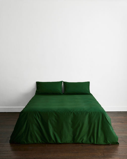 Moss Organic Cotton Duvet Cover
