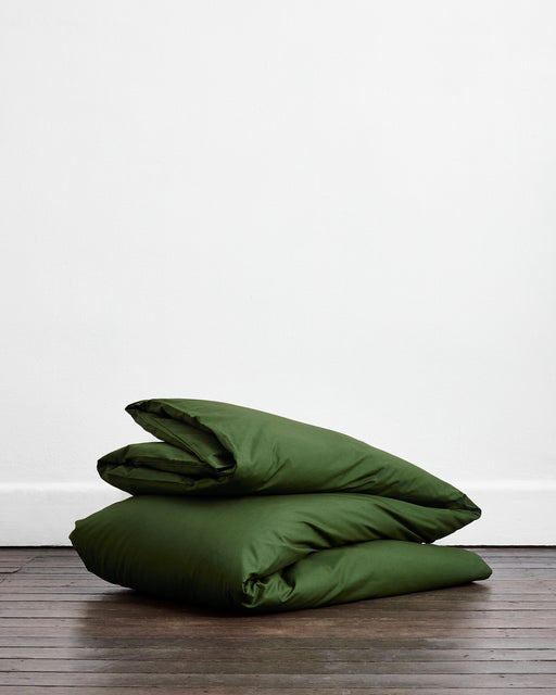 Moss, Apple & Crisp White Organic Cotton Bedding Bundle