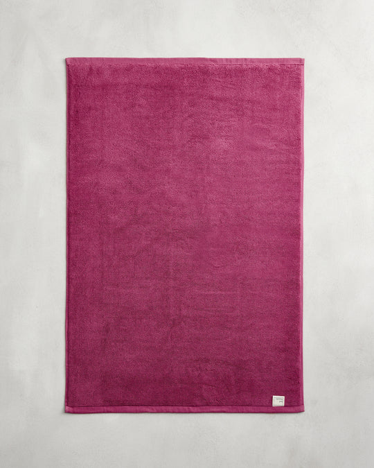 Berry 100% Cotton Terry Bath Mat
