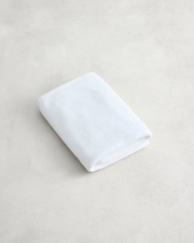 Crisp White 100% Cotton Terry Bath Mat