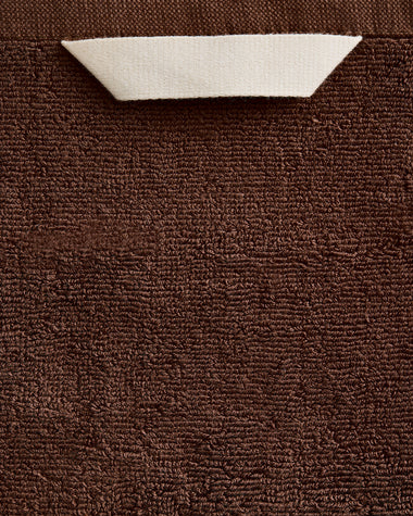 Espresso 100% Cotton Terry Bath Sheet