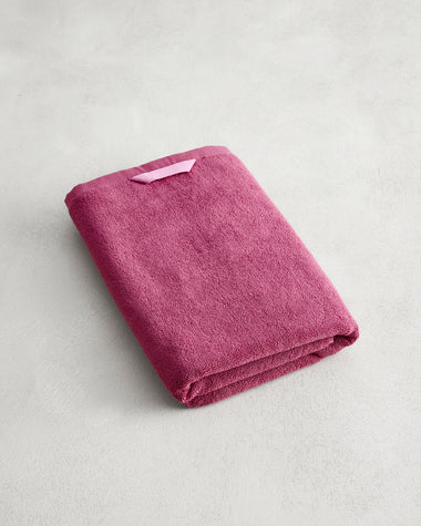 Berry 100% Cotton Terry Bath Towel