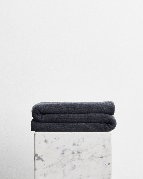 Shadow Cotton & Wool Mix Blanket