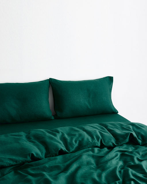 Forest 100% French Flax Linen Bedding Set