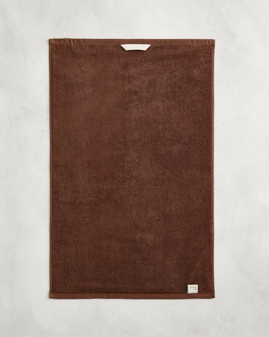Espresso 100% Cotton Terry Hand Towels (Set of Two)