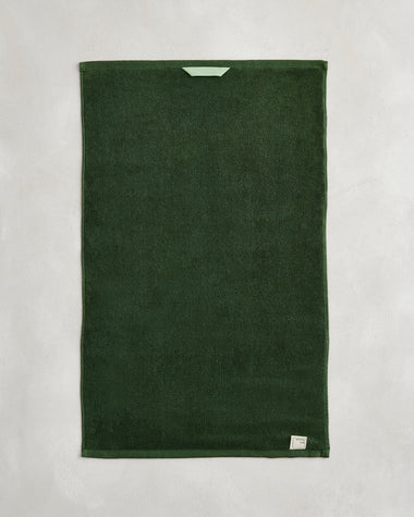 Moss 100% Cotton Terry Hand Towels (Set of Two)