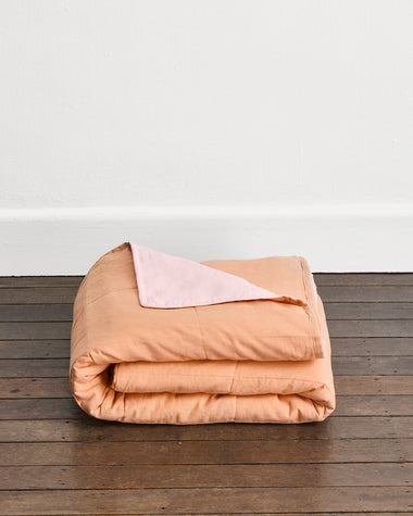 Terracotta & Rosewater Quilt