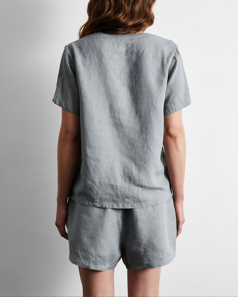 Mineral 100% French Flax Linen T-Shirt