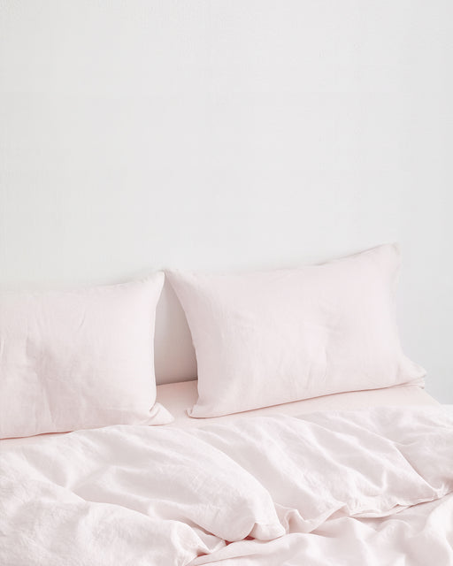 Rosewater 100% French Flax Linen Bedding Set