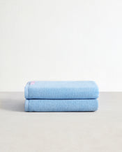 Sky 100% Cotton Terry Bath Towels (Set of Two) - view