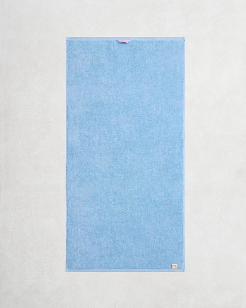 Sky 100% Cotton Terry Bath Towels (Set of Two)