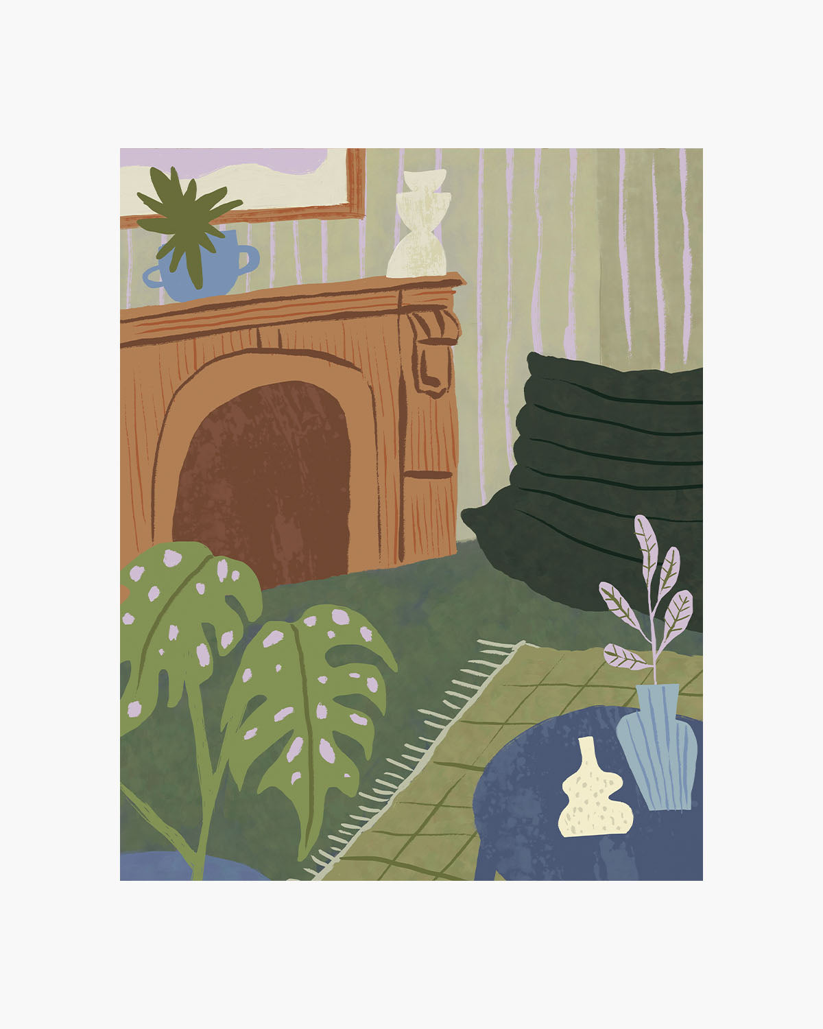 Evi-O Studio x Bed Threads 'Nostalgic Nook' Print