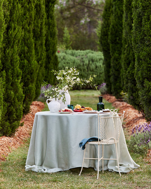 Petrol 100% French Flax Linen Napkins (Set of Four)