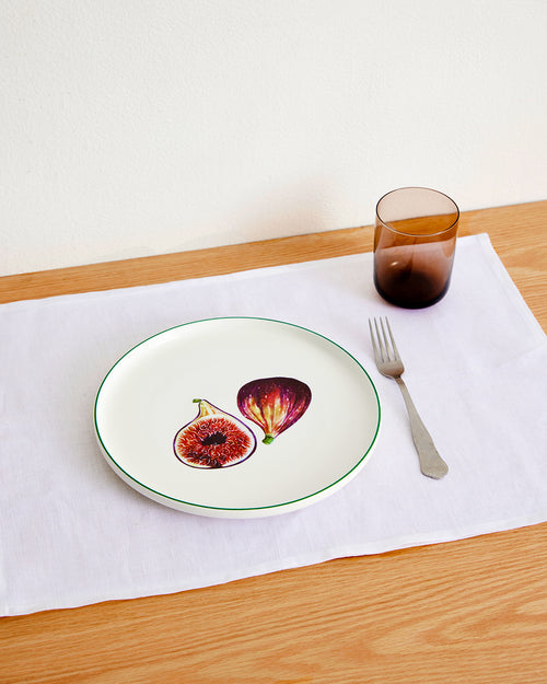 Bed Threads 'Fig' Ceramic Dinner Plate