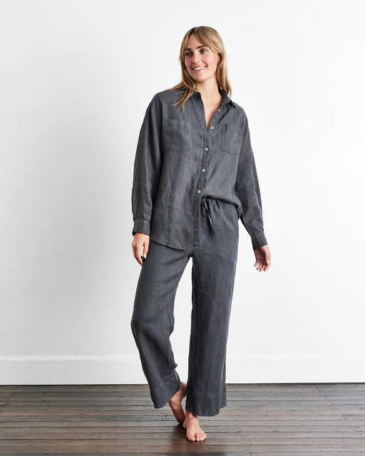 Charcoal Long Sleepwear Set