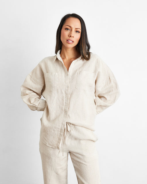 Oatmeal Long Sleepwear Set