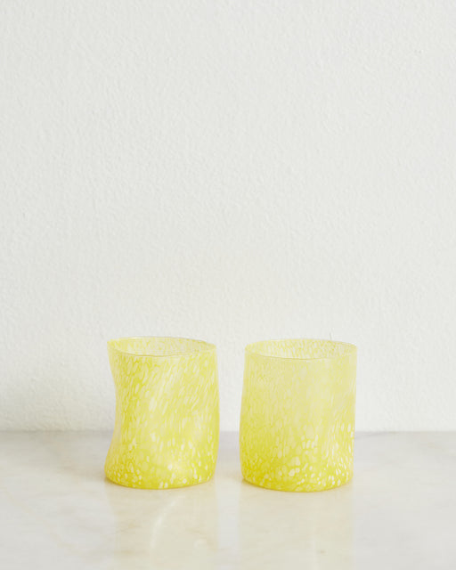 Bitossi Home Tumbler in Yellow (Set of Two)